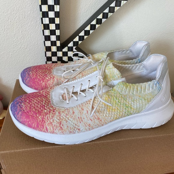 Remonte Ophelia 04 Rainbow Comfort Sneaker R5704-90 Size 40 Almost New In Box! - Picture 2 of 13